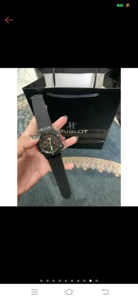Jual jam tangan HUBLOT Limited Edition Manchester United.