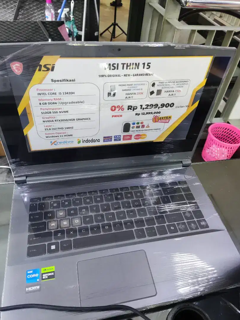 Cicilan 0% MSI THIN 15