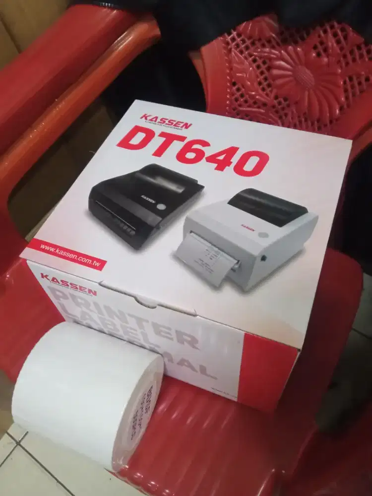 Printer label jualan online kertas 100mm