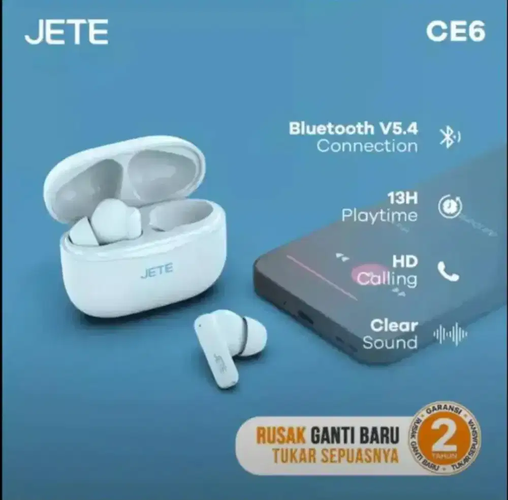 TRUE WIRELESS STEREO JETE CE6