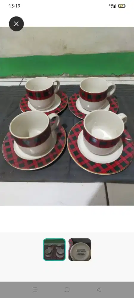Tea set keramik