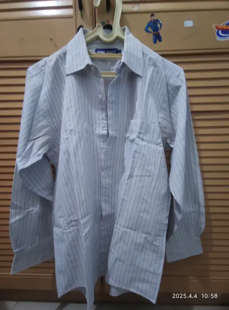 Baju kemeja lengan panjang murah aja