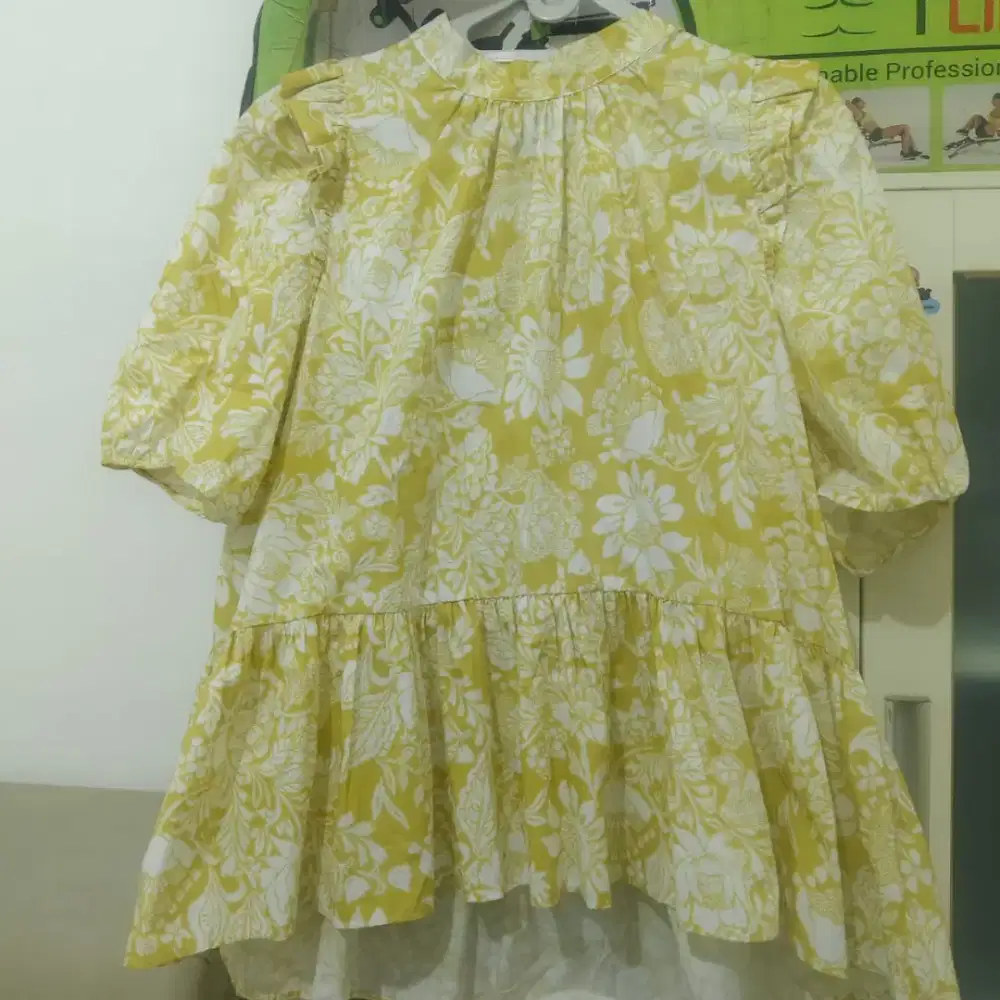 Blouse wanita branded Zara ORI size XL ( LD 120)