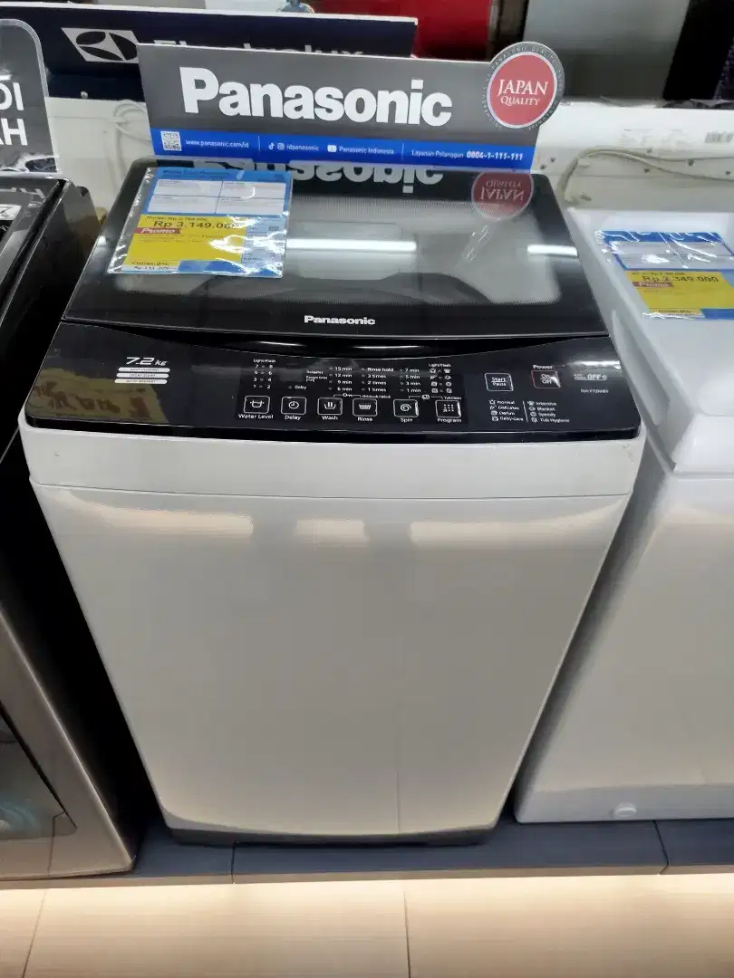 Mesin Cuci 1 Tabung Panasonic 7 KG Bisa Cicilan Tanpa DP Bunga 0%