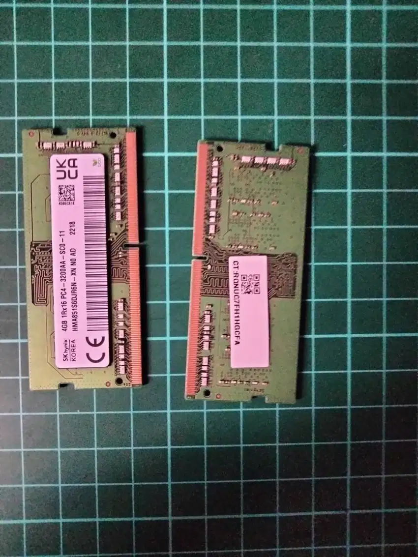 Dijual RAM laptop 8GB (2x4) DDR 4 3200 Mhz, merek hynix