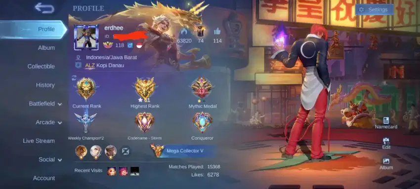 Akun Mobile Legend