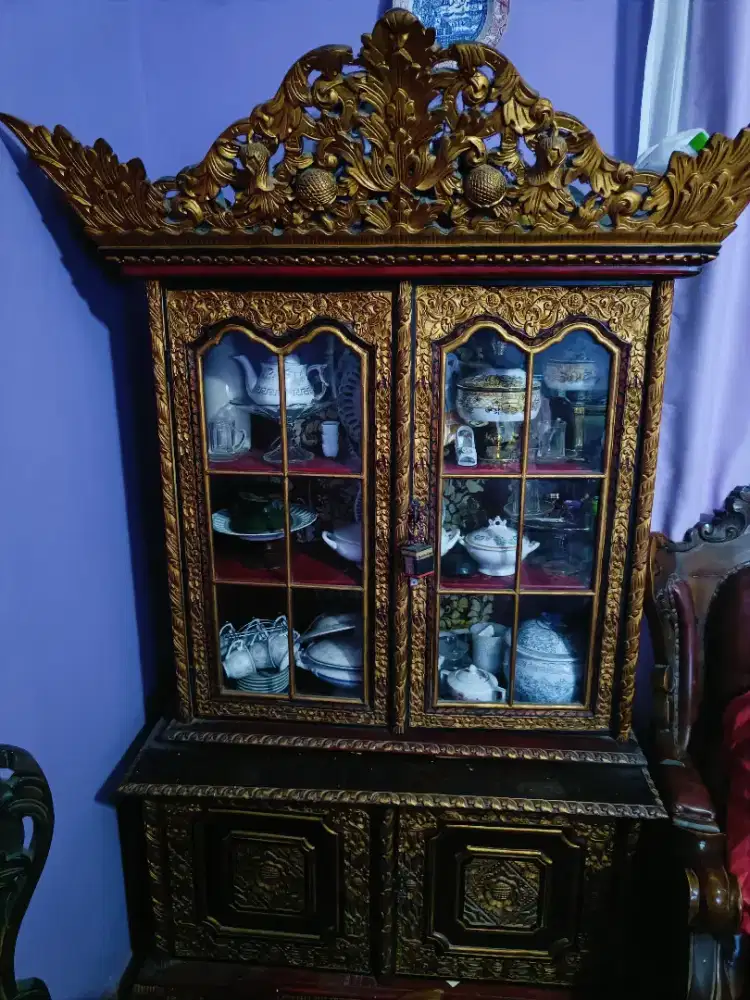 Dijual 2 pcs lemari rak Palembang lamo