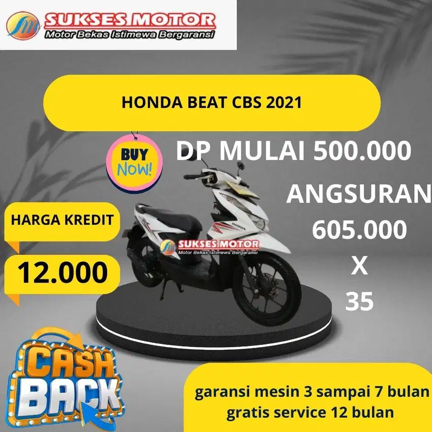 Honda Beat Cbs Tahun 2021