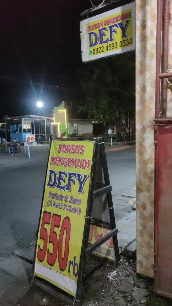 Kursua mengemudi defy termurah berkualitas sidoarjo surabaya