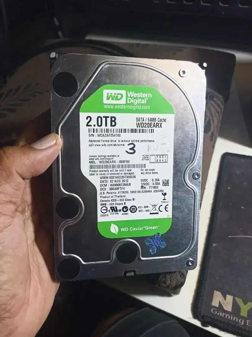 Hardisk pc 2tb 99%