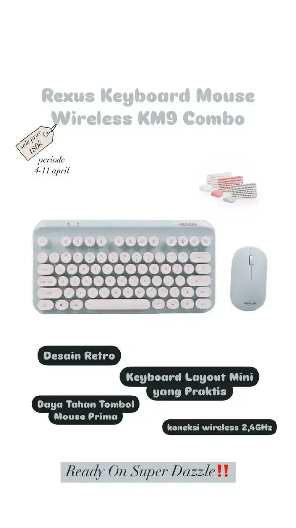 Keyboard rexus KM9