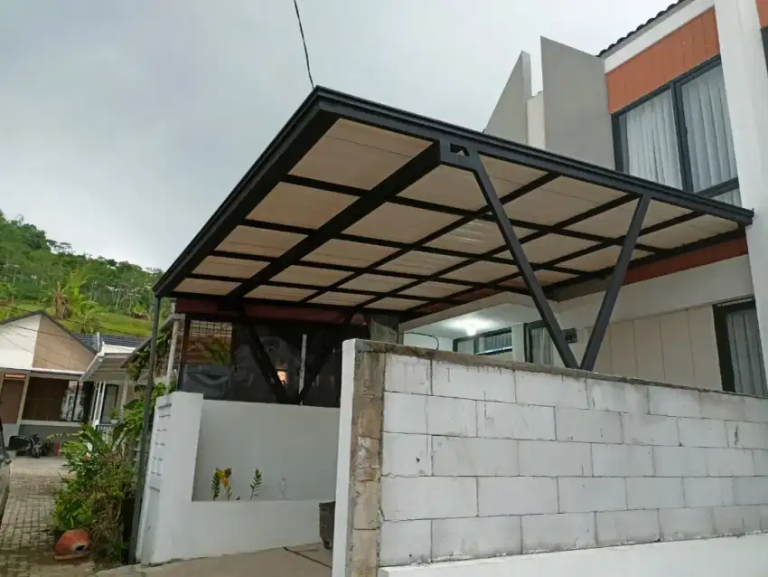 Kanopi alderon murah, pemasanga canopy alderon #395