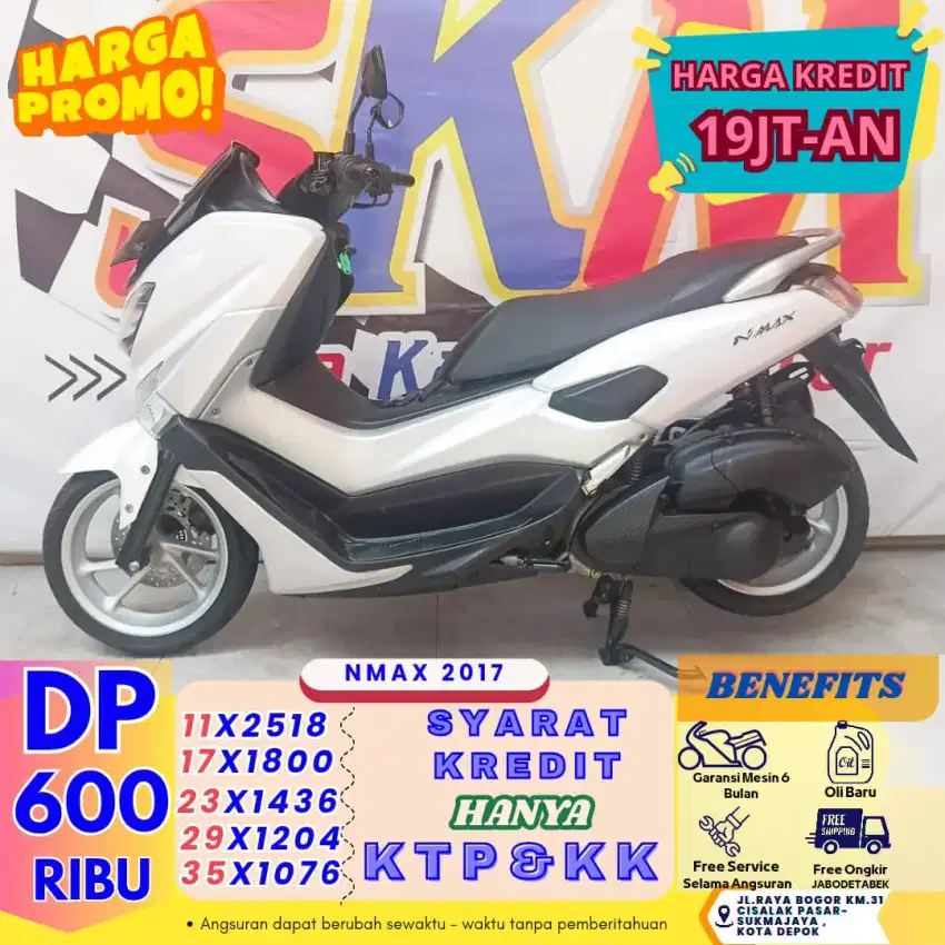 KM LOW DP HANYA 250 YAMAHA NMAX 2017