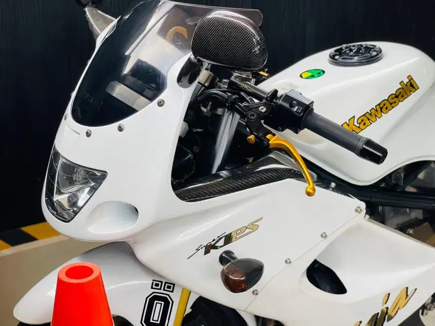Kawasaki ninja rr old albino fullspec modif ninja 150rr ninja r