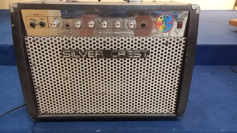 Silver Crest Ampli Gitar Akustik Mulus