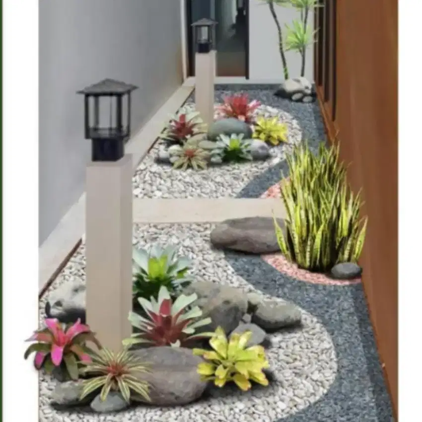 Taman kering modern