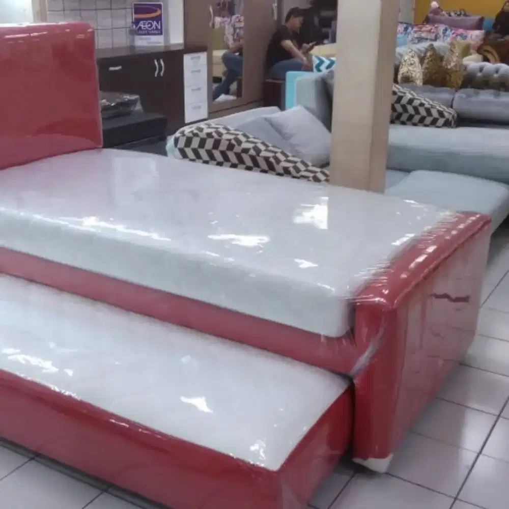 Tempat tidur Sorong 4in1 bisa tukar tambah dengan furniture lama