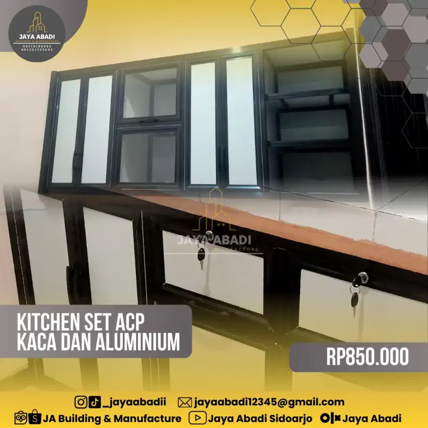 NEW KITCHEN SET MINIMALIS BEBAS KUSTOM