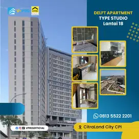 Delft Apartment Citraland Cpi Type Studio Lantai 18