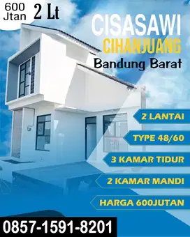 Rumah Mewah Harga 600 Jtan di Daerah Sejuk Cihanjuang Cimahi