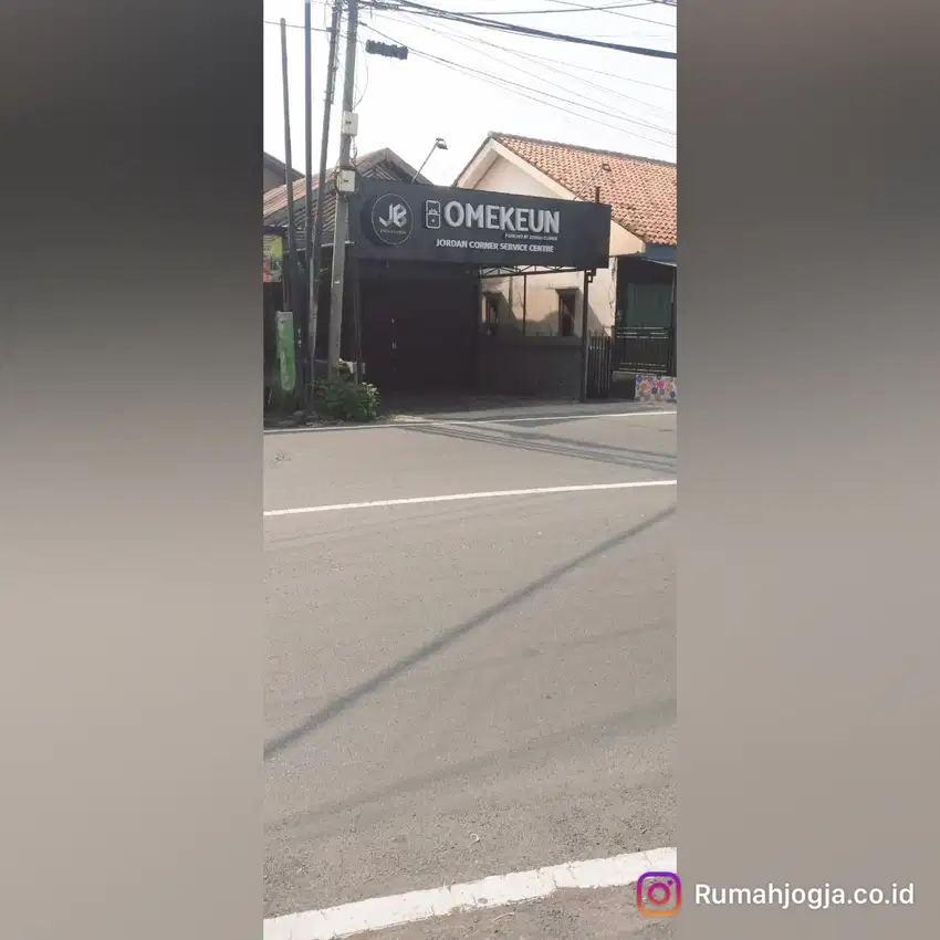 ruko usaha pinggir jalan raya timoho cocok segala usaha