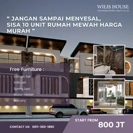 DIJUAL VILLA EKSKLUSIF CUMA 5 MENIT DARI ALUN ALUN BATU