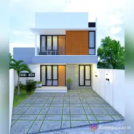 rumah baru minimalis 2 lantai jalan kabupaten dekat RSA UGM