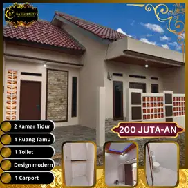 DIjual Rumah murah 2 kamar akses strategis mulai dari 200 jutaan