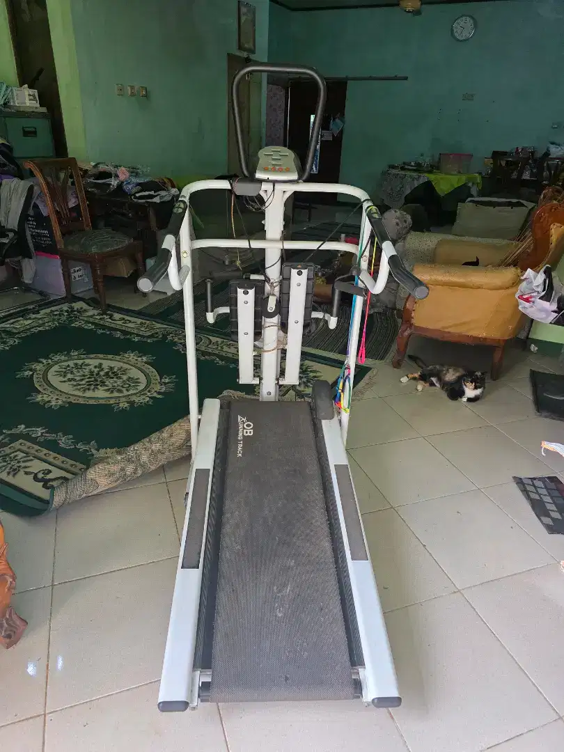 Treadmill Manual Multifungsi