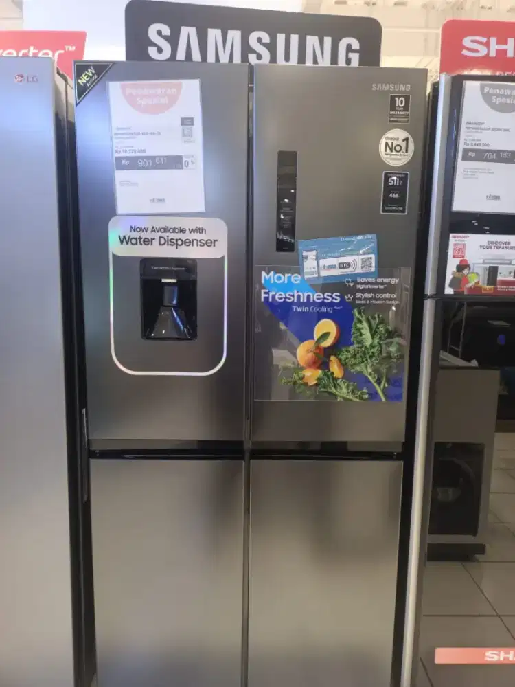 Samsung Kulkas RF48A4010B4/SE