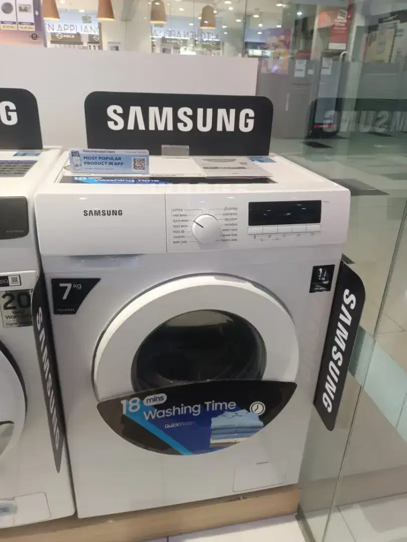 Samsung Wash Mach Fl WW70T3020WW/SE 7KG