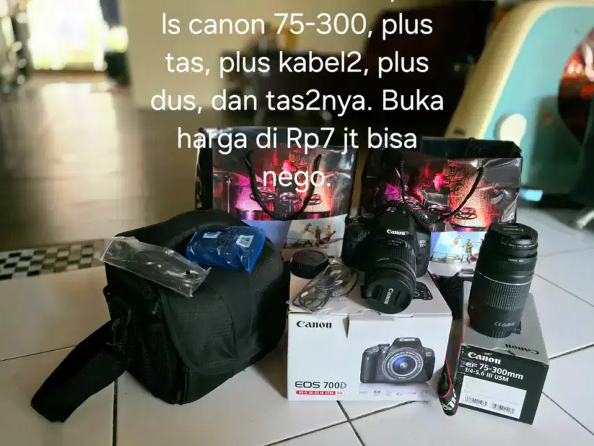 Jual Camera & Lensa Second komplit
