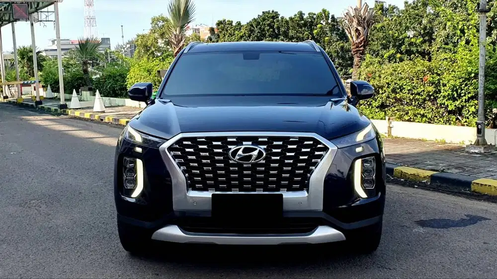 Hyundai Palisade Signature 2.2 Diesel Panoramic Blue Moon on Red 2021