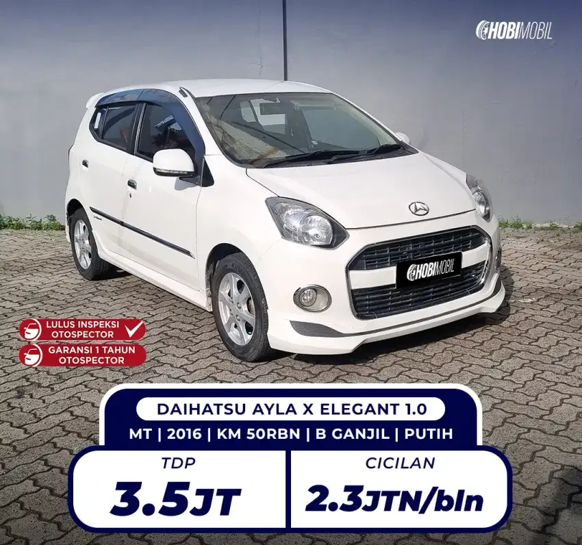 DAIHATSU AYLA X ELEGANT 1.0