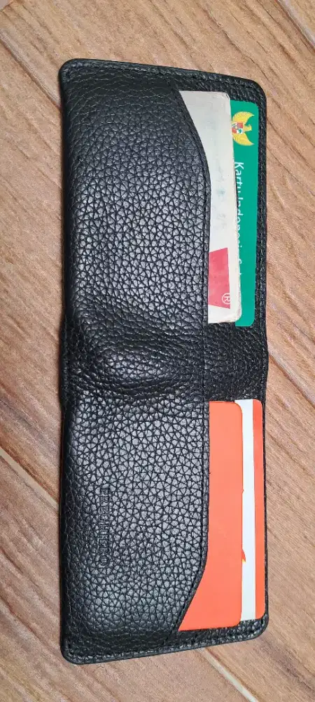Dompet pria kulit asli preghiero slim leather