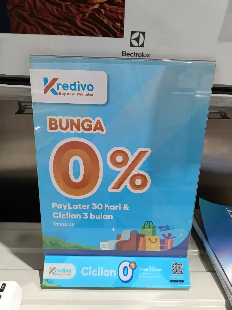 Kredit Kredivo Kulkas Electrolux Multi Door 420L Tanpa Dp