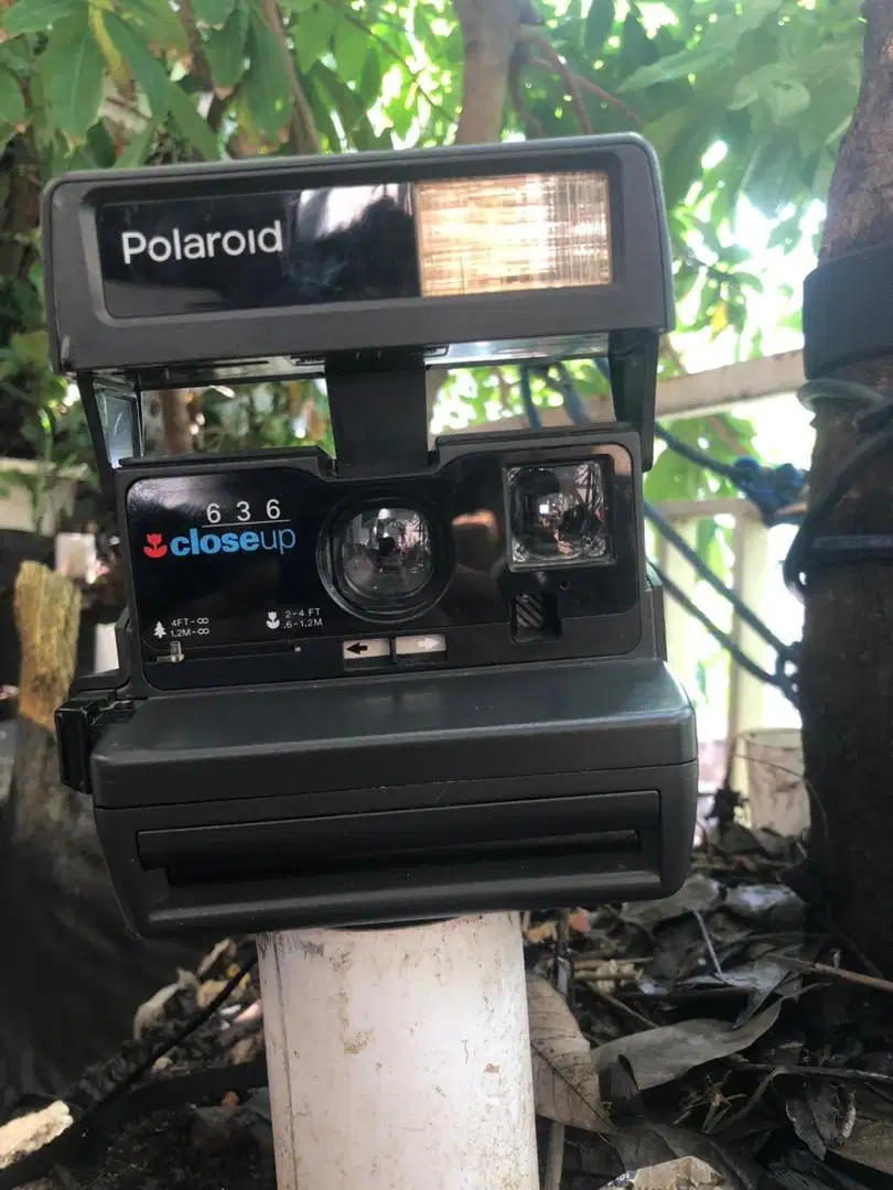 Kamera polaroid close up 636 jadul