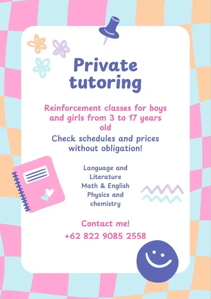 Privat Tutoring untuk kurikulum internasional IB/CAIE