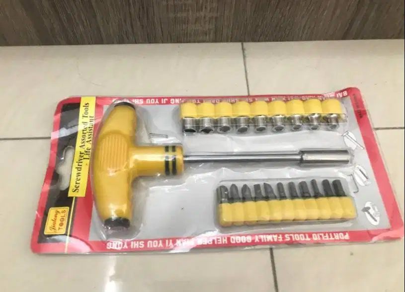 Obeng Multi Fungsi Multifungsi Palu Kunci T 24 Anak Fungsi 24in1 24pcs