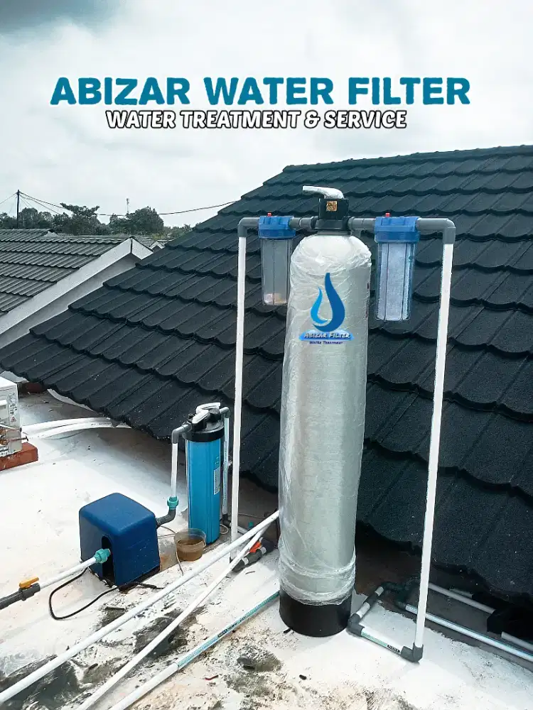 Alat Penjernih Air / Filter Air Keruh Kotor Kuning Berkarat Berbau