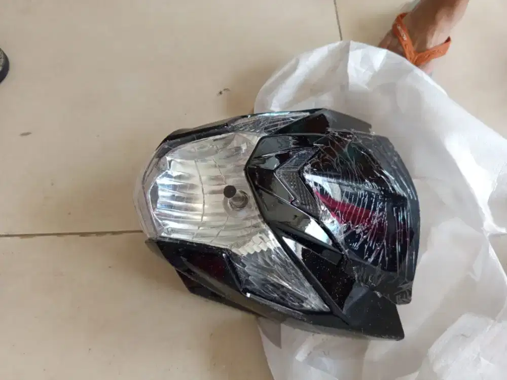 Jual kepala dudukan lampu motor Satria Fi 2016