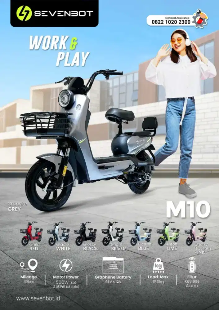 New Sepeda Listrik Sevenbot