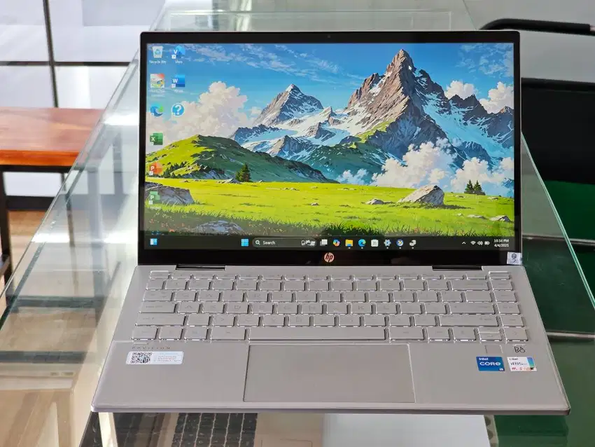 HP Pavilion X360 intel Core i5 Gen 11 Layar Touchscreen bisa jadi tabl