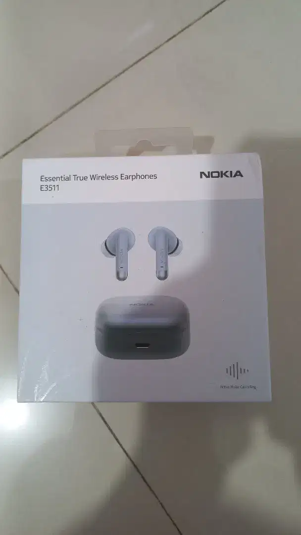 Kabel USB type C + 4 ear buds + box Nokia True Wireless