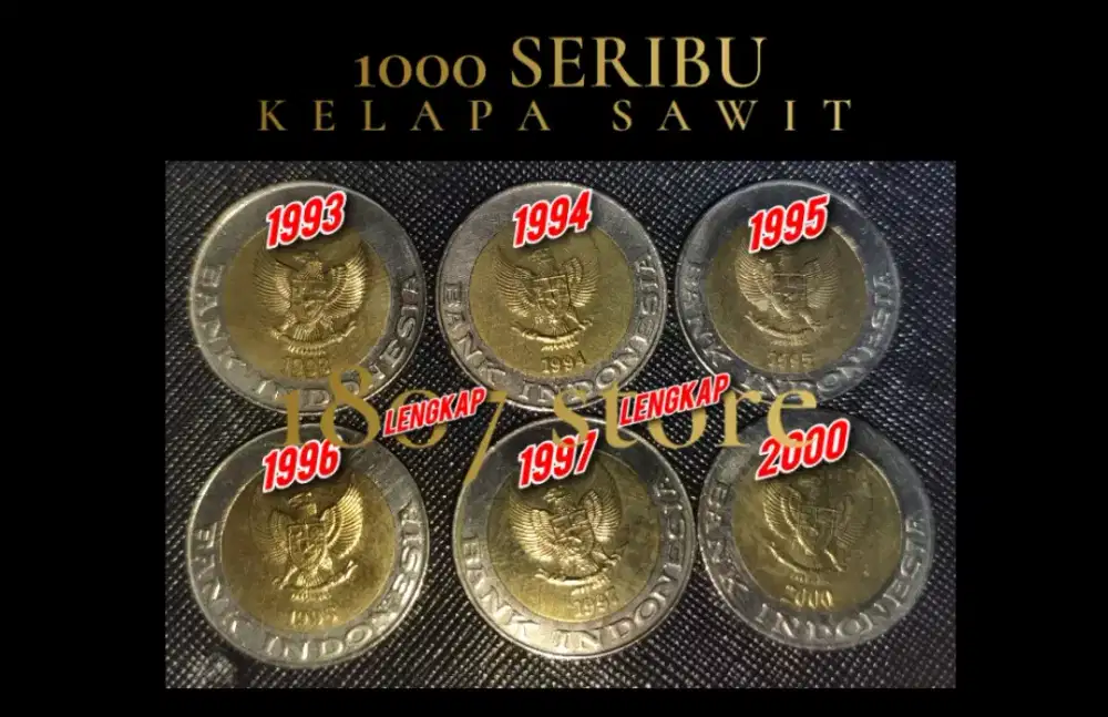 Koin Kelapa Sawit Tahun Lengkap