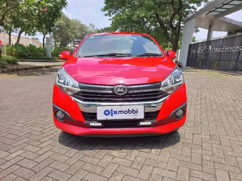 [OLX Mobbi] DP 5% !! Daihatsu Ayla Merah 1.2 R Bensin-MT 2019 FYA