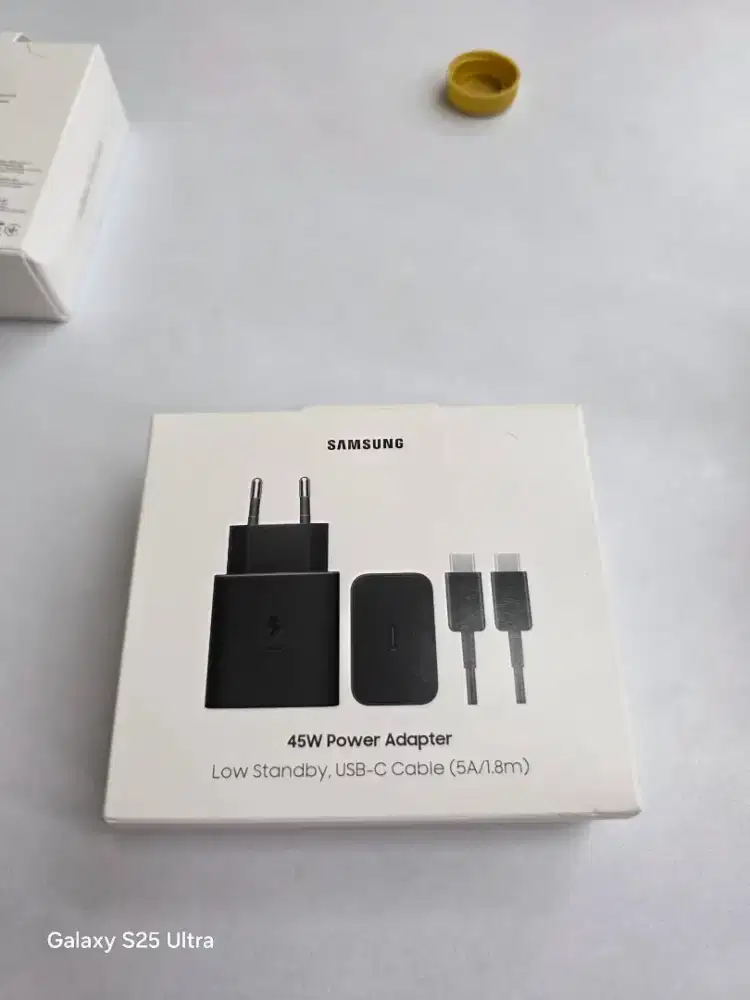 Charger samsung 45W ori masih segel no tipu2