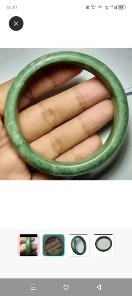 Giok gelang natural