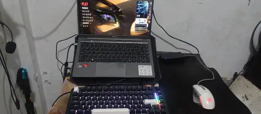 Axioo Hype 5 AMD X5-2 Ryzen 5 7430/Ram 24GB/1TB Notebook/Laptop 1 set