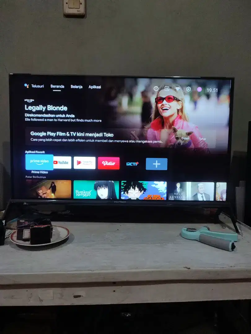 Tv Polytron android 32 in